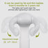 loyliawa Foldable Baby Shower Stand with Armrest, High Stability Adjustable Height Baby Shower Standing Support
