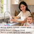 KuuGuu 20 PCS Bottle Nipple Cleaner Sponge Brush Hangable Pacifier Sponge Cleaning Small Brush Portable Baby Bottle