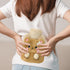 Magic Feier Hot Water Bottle with Adorable Plush Cover, Ultra-Soft Plush Cover for Providing Winter Warmth (Dinosaur)