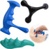 OLLBIT 3PCS Thumb Saver Massage Tools,Manual Deep Tissue Massage,Set Include 1 Green Thumb