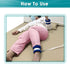 NEPPT 4 PCS Bed Restraints for Elderly Patients - Soft Padded Ankle and Wrist Limb Holders for Hospital Bed Safety