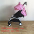 ianufu 5Sets Set) With Tools Front Rear Wheels Stroller Accessories PU Tyre Side Cover Screw Clip Type Wheel Axle