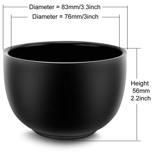 SANWA Grooming Shaving Kit for Men, Strong Razor and Brush Stand with Stainless Steel Shaving Soap Bowl