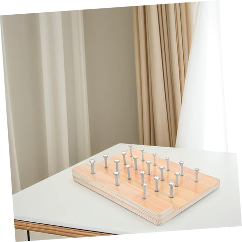 VICASKY Finger Motor Skills Pegboard One Handed Adaptive Equipment for Hand Therapy Occupational Therapy Equipment Hand