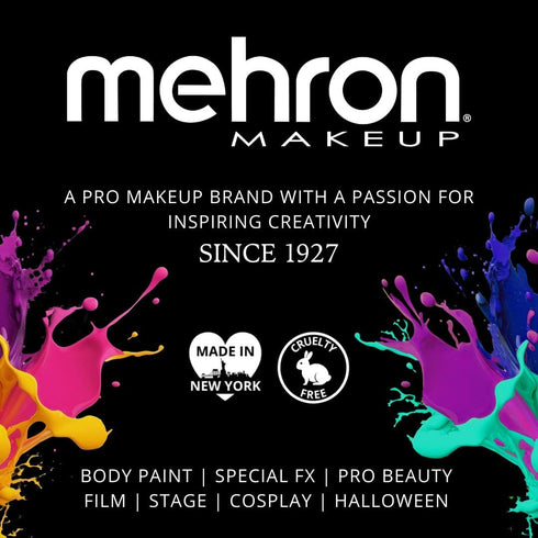 Mehron Makeup Special Effects Powder, Charred Ash, 0.75 oz