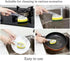 SZBLYLXT 2 6 PCS Heavy Duty Dish Wand Refills Kit with Non-Scratch Sponge Heads, Soap Dispenser & Scrub Brush