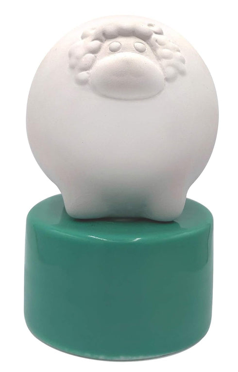 Wild Essentials Counting Sheep Ceramic Aromatherapy Diffuser, Non-Electric Air Freshener, 5 inches tall
