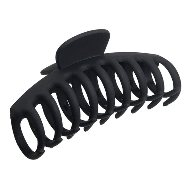 OWIIZI Hair Clip, 4.3" Matte Large Non-Slip Ponytail Jaw Barrette, Strong Hold Banana Claw Clips for Long Thick Hair