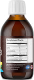 5X Ultimate Strength High EPA Omega-3 Liquid with DHA and Vitamin D - Wild Caught Fish Oil Supplements, 7.60 Fl Oz Lemon