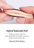 JUNG SAEM MOOL Natural Cover Cushion Puff, 2.1 Inch Round Shape for Smooth Fitting