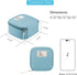 4pcs Cute Small Travel Sanitary Holder, Waterproof Cosmetic Jewelry Bags for Women, Multicolor Makeup Organizers