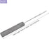 Cleaning Duster with Extendable Pole, 25 to 56 Inch, Removable Bendable Gap Brush, White