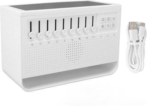 Respicefinem White Noise Flame Diffuser USB White Noise Simulation Flame Aromatherapy Machine