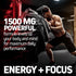 Herbtonics Korean Red Panax Ginseng 1500mg - Energy Supplement for Focus & Vitality - 120 Vegan Capsules