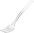 LORESO Clear Mini Plastic Forks - Tasting Mini Forks 100CT, 3.8 Inches, BPA Free, Reusable for Fruit and Dessert