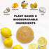 rE: Eco-Friendly Dish Washing Soap Bar with Loofah Holder, Citrus Scented, Plastic Free