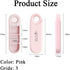 Wopanxye 3 Small Compartment Daily Pill Organizer, Portable Travel Size Pill Box with Pull Tab, Cute Carry-on Medicine