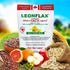Leonflax 100% Authentic Canadian Flax Seed, 18 Oz Bag, All-Natural Dietary Supplement for Digestive Health