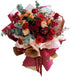XICHEN 20 Counts Florist Bouquet Supplies, Double-Sided Wrapping Paper, Pearl Film and Flow Golden, 22.8 x 22.8 Inch