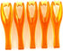 YPY 2 Pieces Orange Finger Joints Massager Handheld Blood Circulation Tool, Stress Relief Plastic Care
