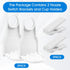 SSFINISH 2 Pack Leaks,Nozzle Laundry Detergent Dispenser Cup Holders,Laundry Detergent Drip Collector and Drip Tray,No
