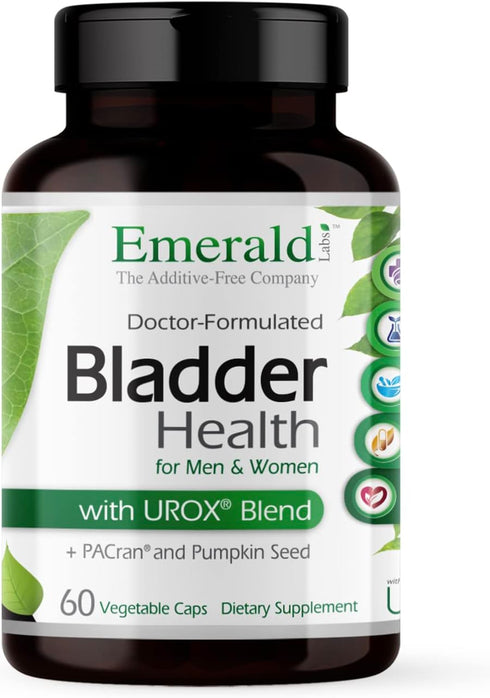 EMERALD LABS Bladder Health Supplement - Cranberry Extract with Pumpkin Seed & Horsetail, 60 Vegetable Capsules
