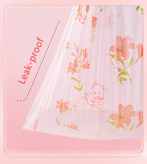 YIHUANYIFA 4 312pcs Gallon Small Trash Bags Tearing-Free Drawstring for Bathroom Office Home Bedroom Trash Can