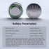 XUNIUZERO 40 Pack LR41 AG3 392 384 192 1.5V Battery Button Coin Cell Batteries