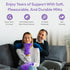 Hand Warmer Gloves, Microwavable Heated Mittens for Arthritis Hands, Orchid Purple