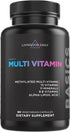 Livingood Daily Methylated Multivitamin for Women & Men, Non-GMO, Gluten-Free, Vegetarian Multi Vitamin Capsules