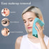 SINLAND 6 Pack Microfiber Face Cloths, Reusable Makeup Remover Washcloths, 13 x 13 Inch, Light Blue