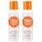 Punky Temporary Hair Color Spray - Tiger Orange, Non-Sticky, Non-Damaging Hair Dye, 3.5 oz, 2-Pack