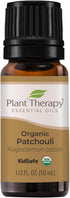 Plant Therapy Organic Patchouli Essential Oil - 10 mL (1/3 oz) - 100% Pure, Undiluted, Therapeutic Grade