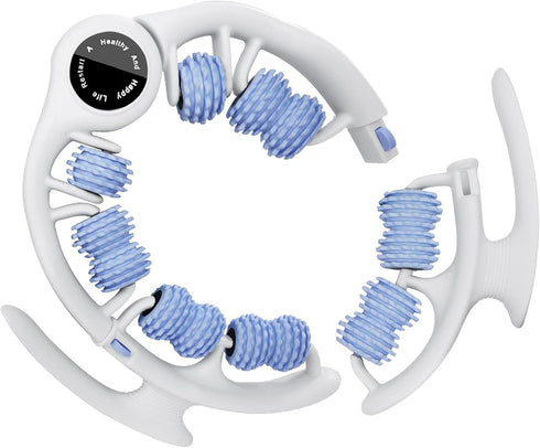 Ohlukies Anti-Cellulite Massage Roller with Detachable Handles | Lymphatic Drainage Massager & Fascia