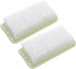 Mobestech 2pcs Cleaning Brush Set, Hand Scrub Brush, Deck Scrub Brush, Tile Scrubber, Shoe Brush, Minimalist Household