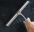 All Purpose Stainless Steel Squeegee for Glass Shower Doors, Car Window, Home Mirrors, Bathroom Cleaner Wiper Accessory