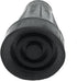 PCP Crutch Tip Replacement, 1 Pair, Black, Large
