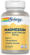 Solaray Magnesium Amino Acid Chelate 200 mg, Vegan Chelated Magnesium Supplement for Bone, Heart, Muscle Support, 100