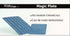 Nushine Magic Cleaning Plate (Small 11.5 x 15.4cm) - Rapidly Cleans Many Items, Reuse Multiple Times
