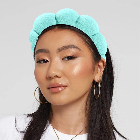 Spa Headbands for Washing Face, Makeup Headband, Terry Cloth Skincare Headbands for Face Washing and Skin Treatment