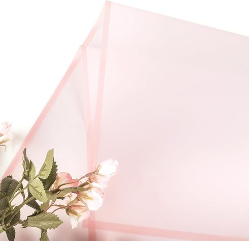 20 Sheet Flower Wrapping Paper, Waterproof Floral Bouquet Packaging Paper for Wedding, Birthday Gift DIY