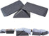 Saula 3 in 1 Flexible Bed Wedge Pillow for After Surgery Side Sleeper,