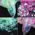 Mermaid Flake Nail Glitter Sequins, CHANGAR Iridescent Ice Slag Colorful Fluorescent Glass Paper Nail Sticker