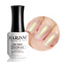 RARJSM Pearl Gel Nail Polish, Mermaid Gel Nail 15ML Soak Off Varnish with Shimmer Effect for DIY Nail Art