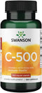 Swanson Vitamin C with Rose HIPS Immune System Support Skin Cardiovascular Health