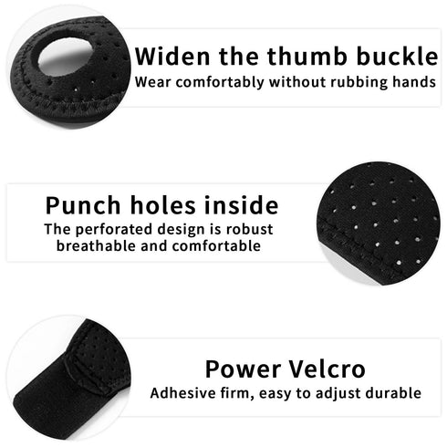 Adjustable Wrist Brace for Carpal Tunnel for Men and Women, Wrist Support for Fitness and Sports Protection (2 PCS)