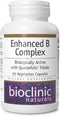 Bioclinic Naturals Enhanced B Complex - 60 Softgels, Biologically Active with Quatrefolic Folate