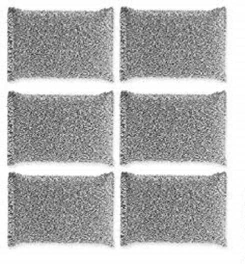 Shuiniba 6 Pieces Non-Scratch Scrub Sponges Pads, Cleaning Scrub Sponge, Dish Wash Sponge,