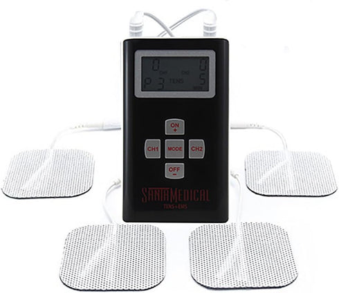 Santamedical Dual Channel Electrotherapy TENS Unit/EMS Unit Pain Relief Device