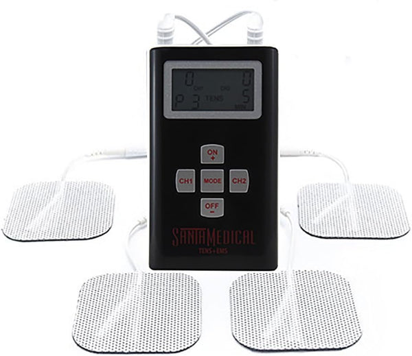 Santamedical Dual Channel Electrotherapy TENS Unit/EMS Unit Pain Relief Device